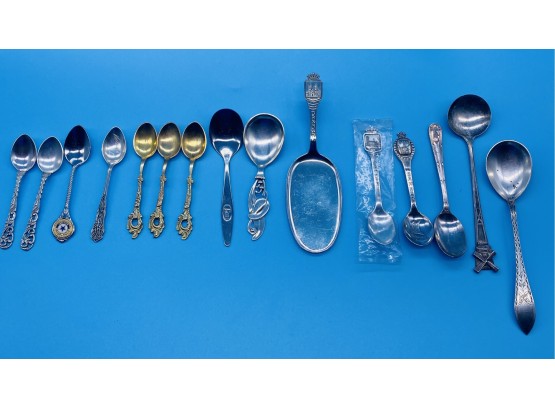 15 Souvenir Spoons