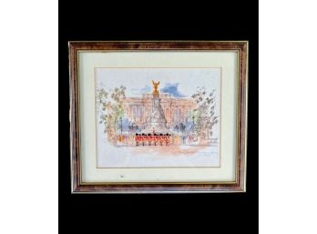 Buckingham Palace Artwork 9 X 10 By Artist Mads Stage