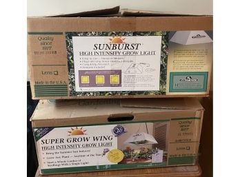 Sunburst High Intensity Grow Lights (2)-in Original Boxes