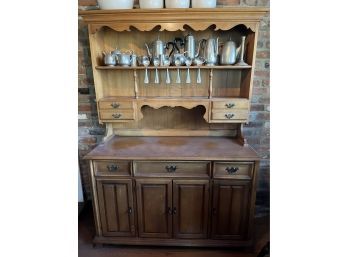 Antique Display Cabinet With Drawers And Cabinet Space