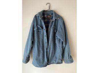 Levi Strauss&Co Jean Jacket With Cotton Body Lining