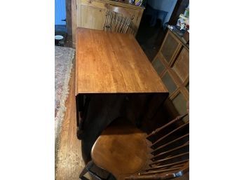 Rectangular Foldable Table With Two Chairs
