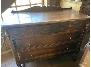 Antique Chest Of Drawers With 3 Drawers