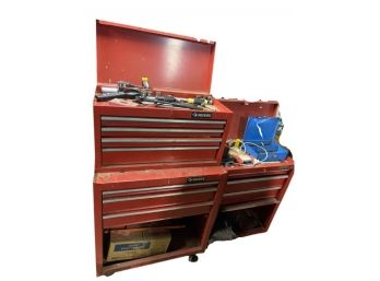 (2) Husky Brand Tools Boxes Full Of Tools!