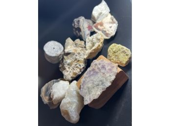 Amethyst, Quartz, Jaspers And Agates