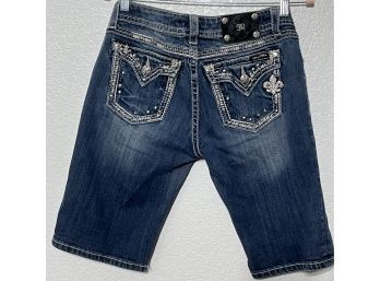 Women's Miss Me JE568EM4 East Bermuda, Size 28