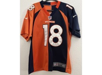 Men's NFL '18' 'Manning' Broncos Jersey, Size S