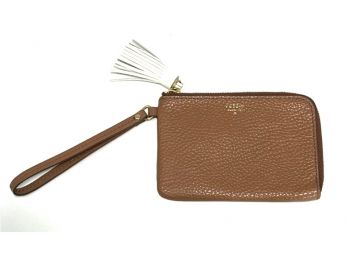 Tan Fossil No. 1954 Leather Hand Purse