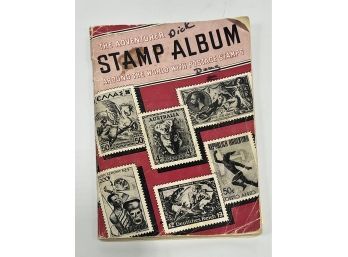 The Adventurer Stamp Album Around The World With Postage Stamps