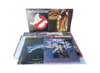 Vintage Vinyl Records! Soundtracks From Ghostbusters, Indiana Jones, Top Gun, And Billy Joel