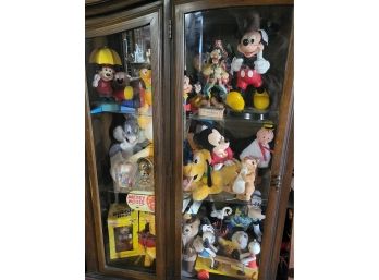 HUGE Disney Collection! Lots Of Mickey Mouse Dolls And Stuffed Animals