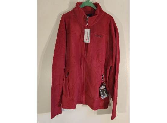 Marmot Full Zip Fleece Jacket - XL
