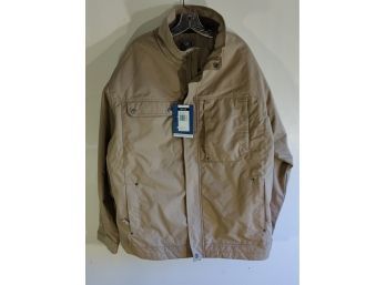 NEW- White Sierra Brass Tack Jacket - XXL