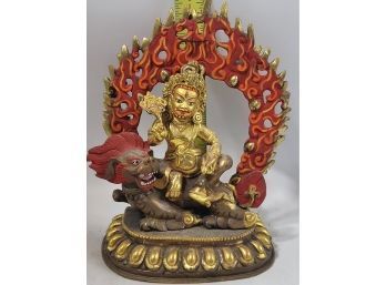 Dzambhala Statue - Approximately 7'