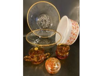Vintage Household Glassware