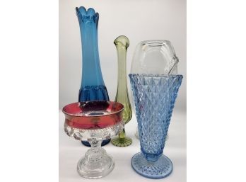 Box Of Vases, Different Colors/shapes