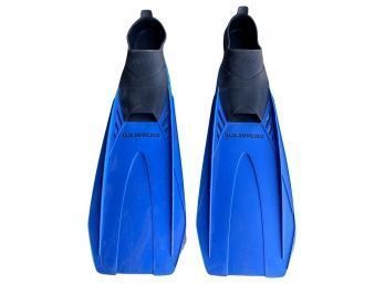 Pacifica US Divers Scuba Fins Size 8.5-9.5 (21.5in Long)