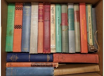 Box Of Old Hardcover Books