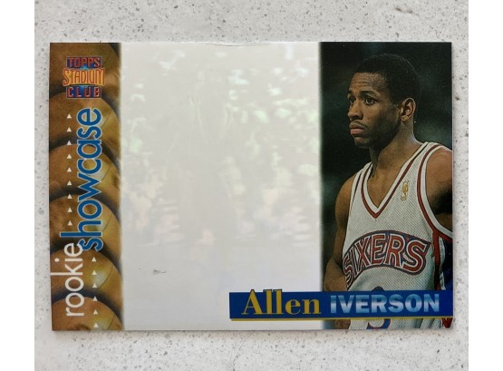 Allen Iverson 1997 Philadelphia 76ers Rookie Showcase Basketball Card