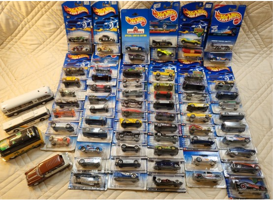 Box Of Hot Wheels And A Few Extras