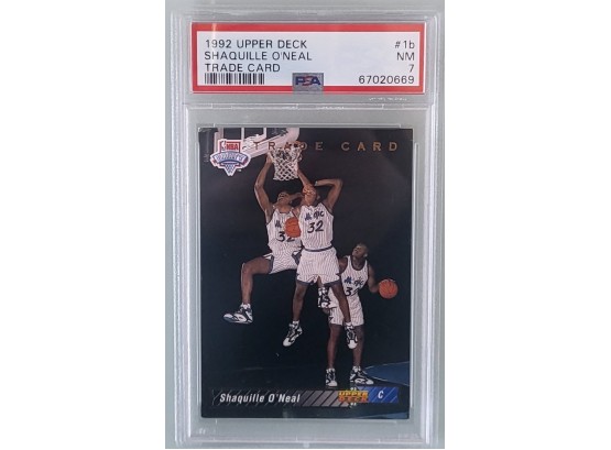 Shaquille O'Neal, Rookie, PSA Graded, 1992 Upper Deck