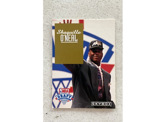 Shaquille ONeal 1992-93 NBA Draft Pick DP1 Basketball Card By Skybox