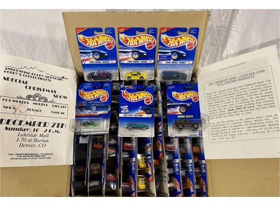 Previously Unopened Box Of Hot Wheels (1990s)