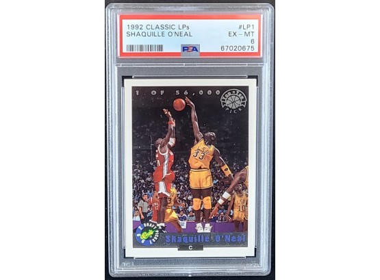 Shaquille O'Neal, Rookie, PSA Graded