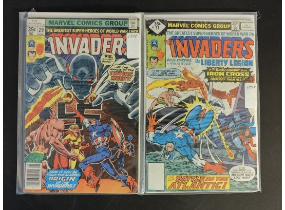 The Invaders Comics By Marvel Comics Group