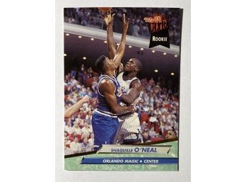 1993 Shaquille ONeal FLEER ULTRA ROOKIE Card! Orlando Magic Basketball Card