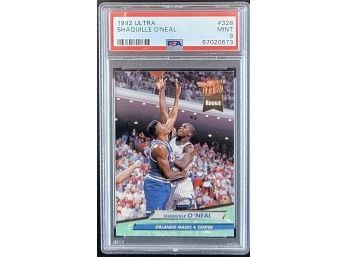 Shaquille O'Neal, Rookie, PSA 9, 1992 Ultra