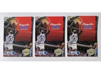 1993 Skybox Shaquille ONeal Orlando Magic ROOKIE CARD! 3 Count