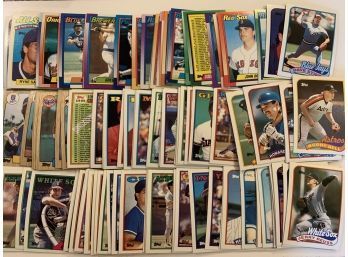 Large Lot Of Topps 1988 & 1990 Cards. Checklists Included- CANNOT VERIFY COMPLETENESS!