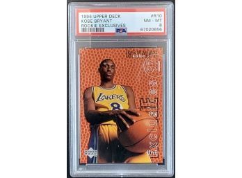Kobe Bryant, Rookie, PSA 8, 1996 Upper Deck