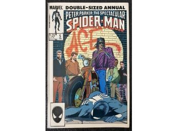 Marvel Comic: Peter Parker The Spectacular Spiderman No. 5, Year 1985