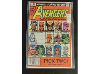 The Avengers Comic Book Issue 221 Who Is The Newest Member