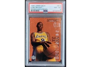 Kobe Bryant, Rookie, PSA 8, 1996 Upper Deck