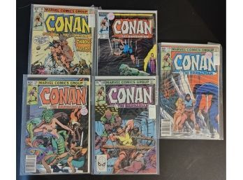 Conan Comic Books From Late 70s To Early 80s