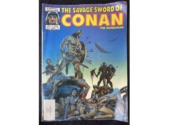 Marvel Magazine: The Savage Sword Of Conan The Barbarian No. 115, August 1985