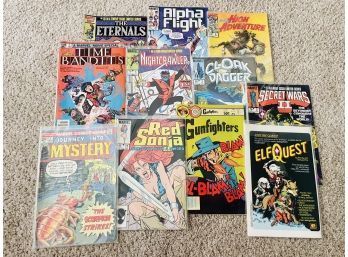 Assortment Of MARVEL Comic Books. 1970-1980. Alpha Flight, Gunfighters, Journey Into History