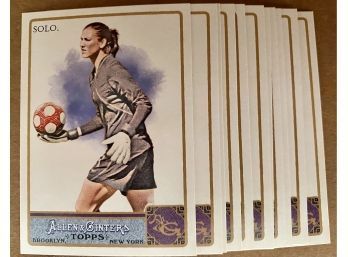 Hope Solo, Allen & Ginters 2011 Topps, 7 Total
