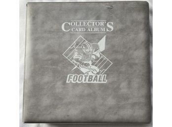 Binder Of NFL Football Collectors Trading Cards! Most With Price Tags. Includes Manning, Smith And Lots More!