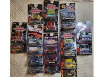 Box Of Racing Champions (Mint Edition, Lowriders, Hot Rods)