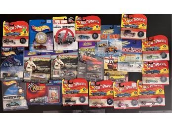 Hot Wheels, Hot Rod, Johnny Lightning Monopoly, Johnny Lightning Surf Rods, Winners Circle, And Stock Cars