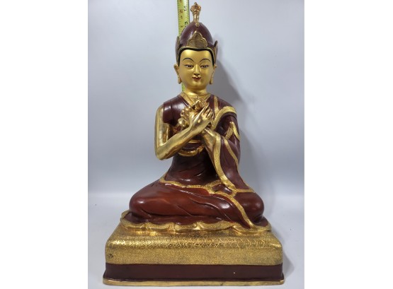 Tibetan Buddhist Lama Statue