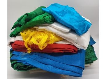 Assortment Of Fabrics, Mainly Silk