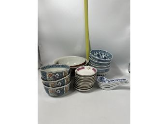 Sets Of Bowls, Dishes, And Spoons