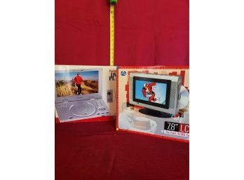 Personal DVD Player And LCD TV/DVD Combo