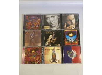 Large Collection Of CDs (40) With CD Stand (42in Tall)