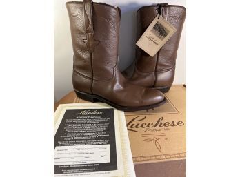 New Hand Made Boots, In Box, Size 11 1/2